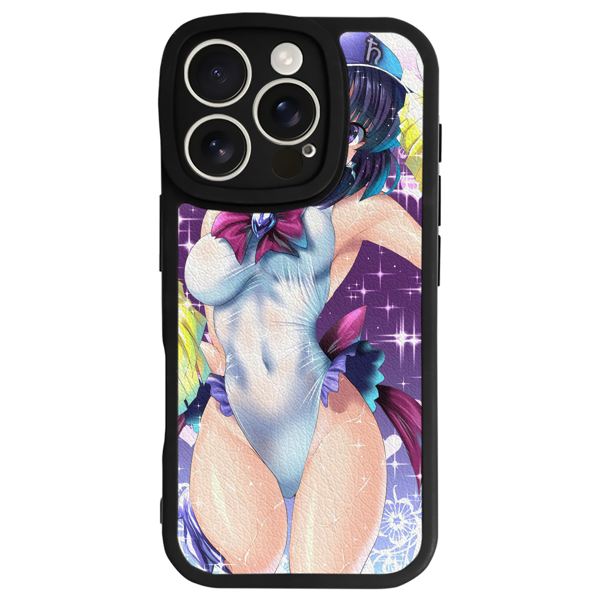 （画像用） 美少女戦士セーラームーン Sailor Moon 【iPhone 16シリーズ対応】シリコンスマホケース（レザー調） 材質：シリコン